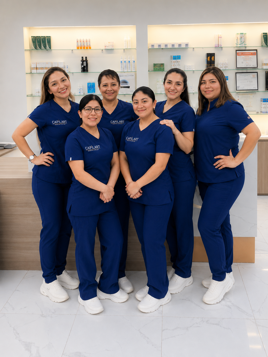 Equipo profesional de CAPILART